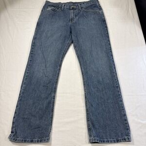 JEANS STRAIGHT LEG Cinch Mens 32 x 30 Blue Denim Style #MB98034001